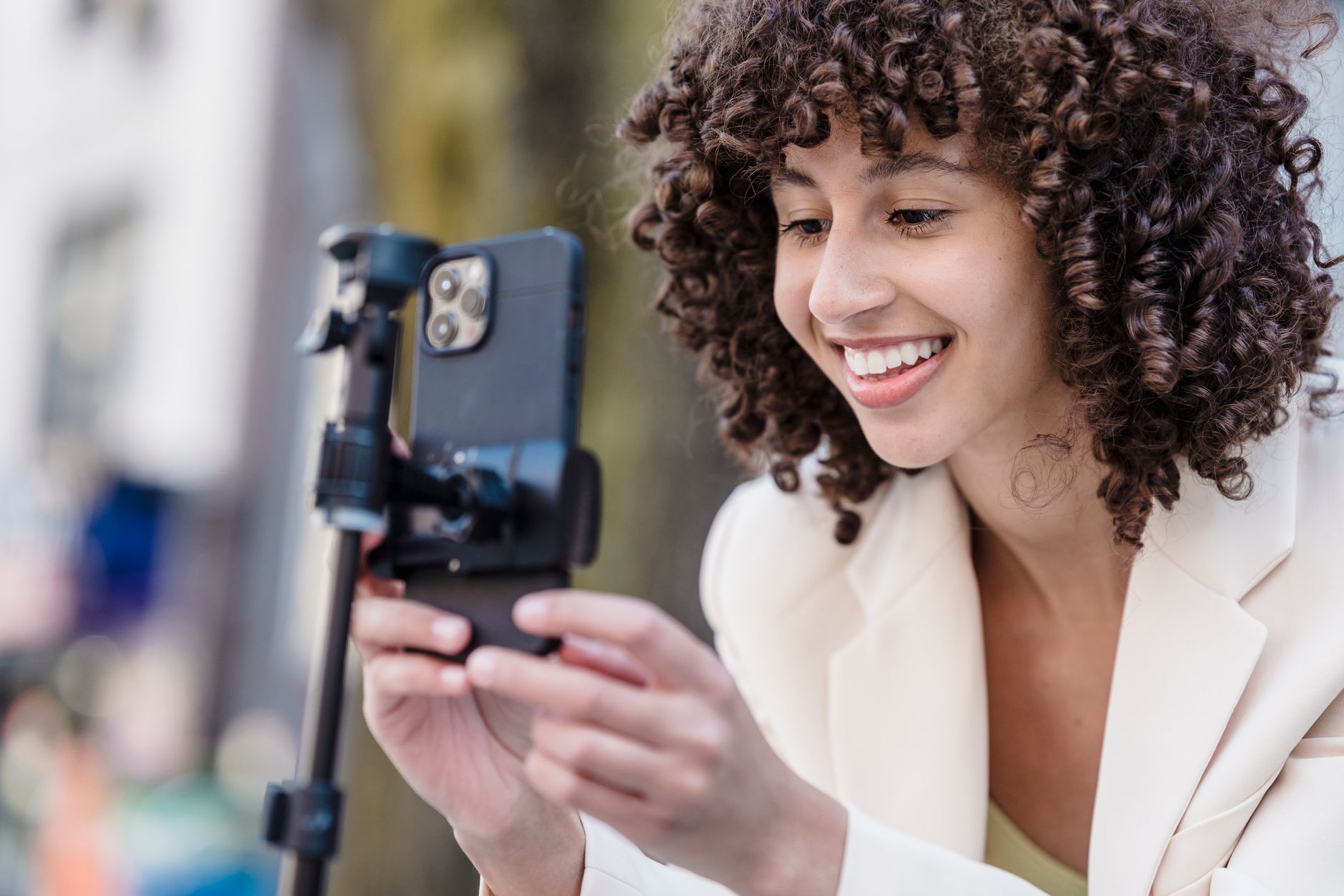 Quay video selfie