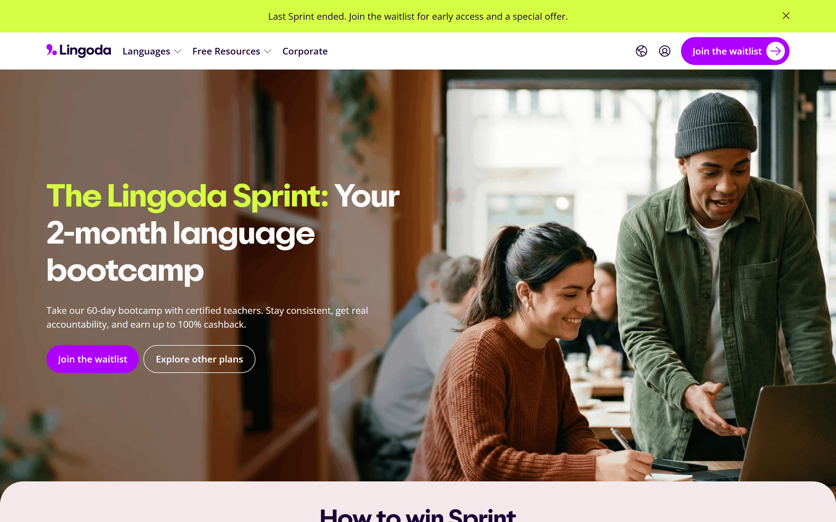Lingoda Sprint