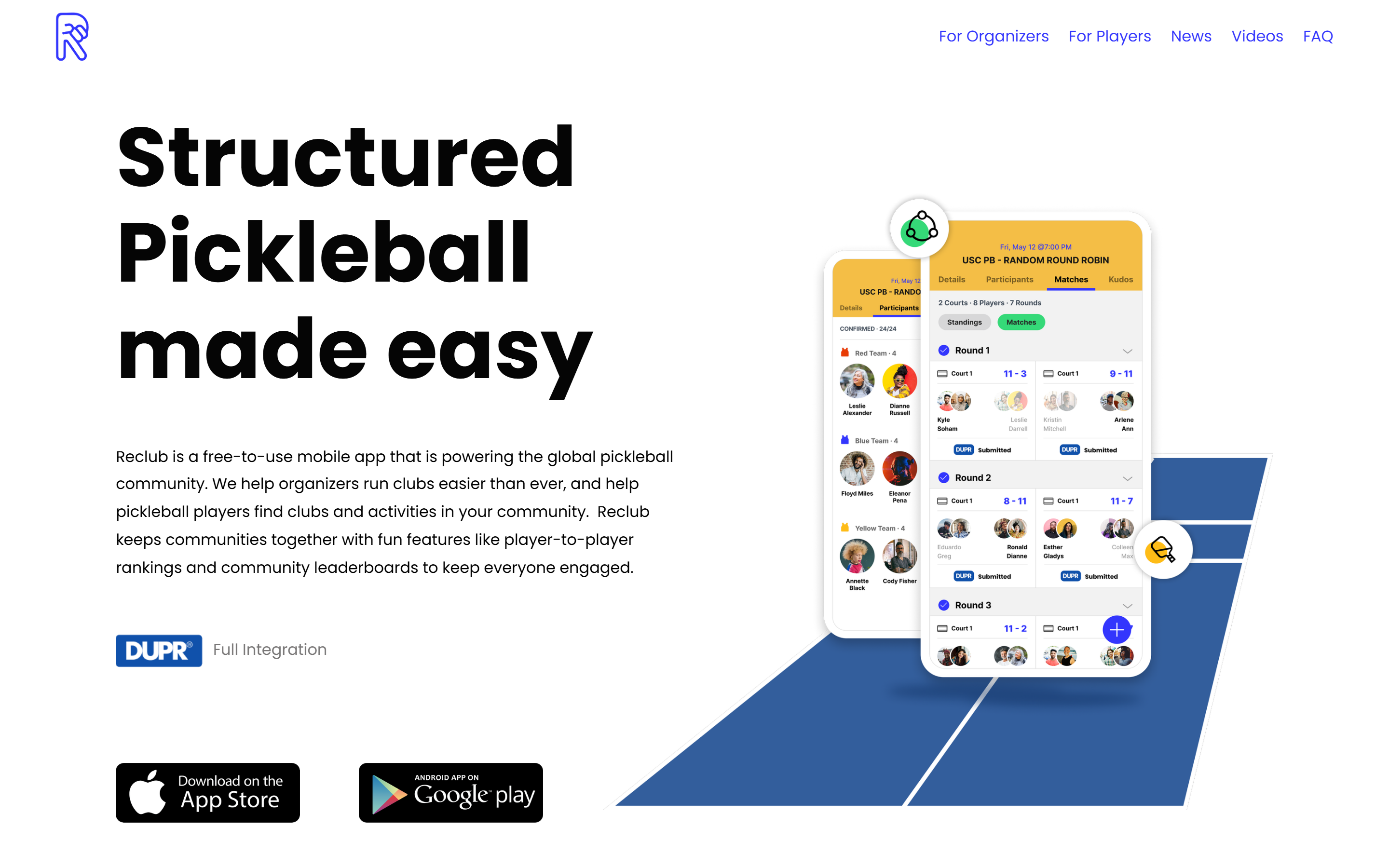 Reclub Pickleball